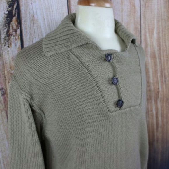 Orvis Men's Large Mechanic's Sweater Elbow Patches - Picture 7 of 8